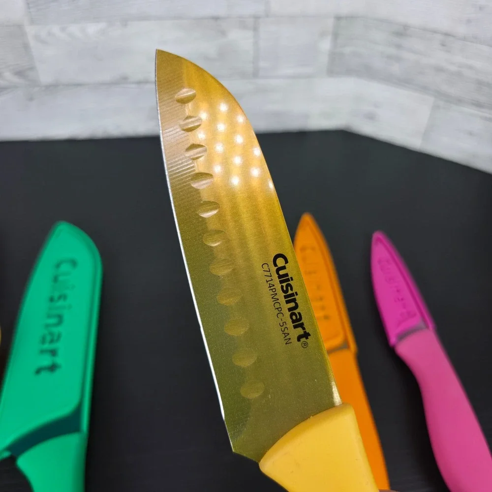 Cuisinart Advantage 14 Piece Knife Set with Blade Guards Multicolor C7714PMPC